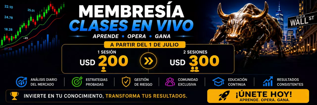 Membresía Clases en Vivo